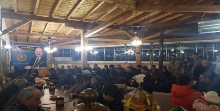 Ak Parti Belediye Başkan adayı Tahsin Babaş vatandaşlarla bir araya geldi