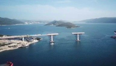Bosna Hersek'in denize çıkışını kapatan köprünün inşaatı sürüyor