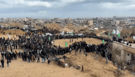 Hamas, İsrail saldırısında ölen 4 İsrailli esirin cenazesini Kızılhaç'a teslim etti