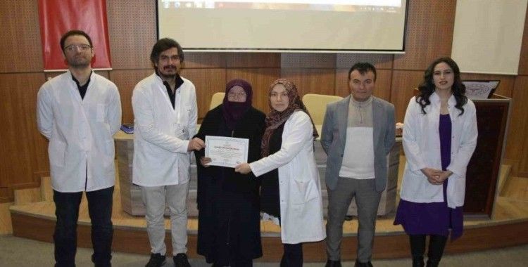 Bayburt’taki diyabet okulu 500’üncü mezununu verdi