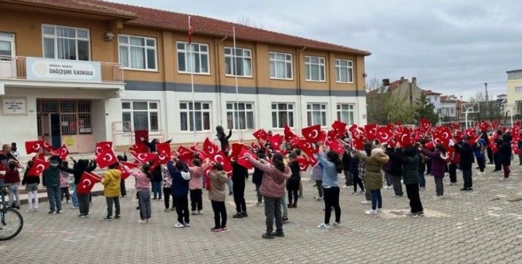 Tavşanlı Dağçeşme İlkokulu’nda 23 Nisan Coşkusu şimdiden başladı