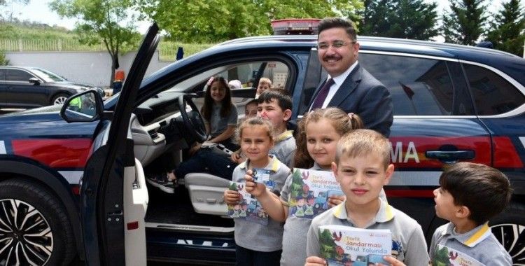 Mudanya Kaymakamı Terzi’den Hasköylü miniklere trafik bilinci