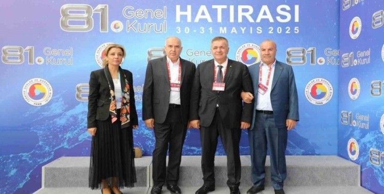 GTB Heyeti, TOBB 81. Genel Kurulu’na katıldı