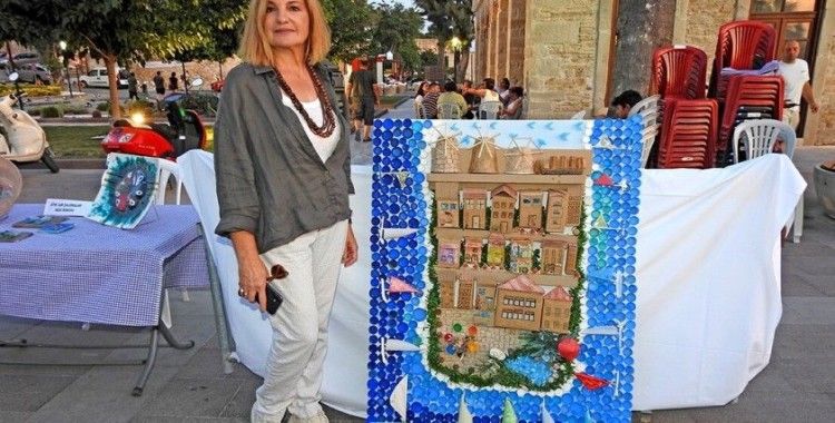 Çeşme’de minik eller, sürdürülebilir sanatla buluştu
