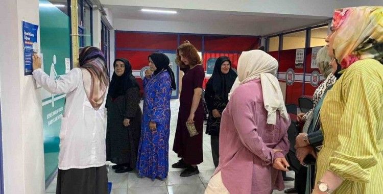 Düzce’de kadınlara sağlık desteği