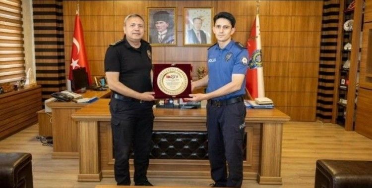 Başkomiser Özen’e veda töreni
