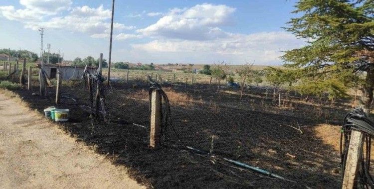 Kırşehir’de jandarma anız ve örtü yangınlarına karşı uyardı