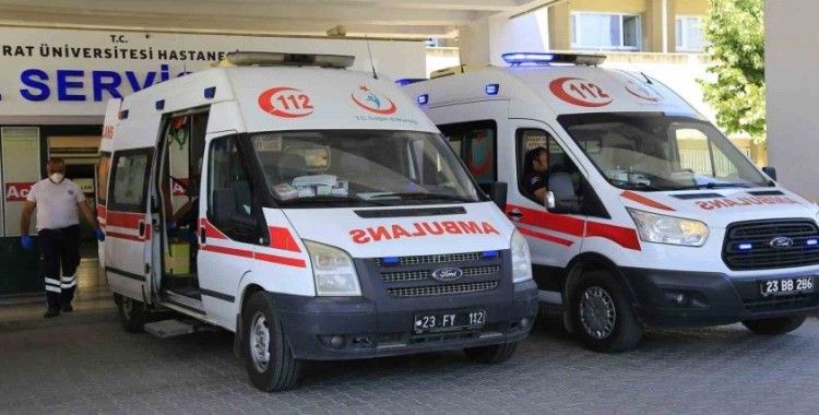 Elazığ’da kenenin ısırdığı adam hastaneye kaldırıldı