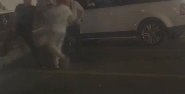 Pendik’te dinlenme tesisinde kavga: Darp edilen yolcu otobüsten atıldı