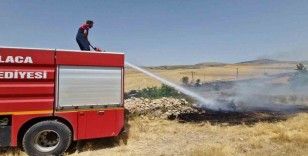 Alaca tfaiyesinden tarla yangınları için uyarı
