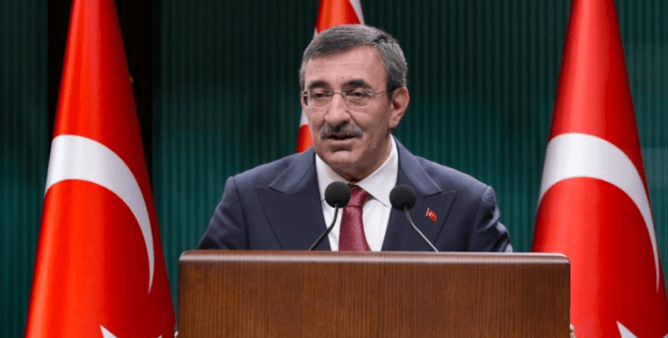 Cumhurbaşkanı Yardımcısı Yılmaz, şehit olan 5 askerimiz için başsağlığı diledi