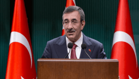 Cumhurbaşkanı Yardımcısı Yılmaz, şehit olan 5 askerimiz için başsağlığı diledi