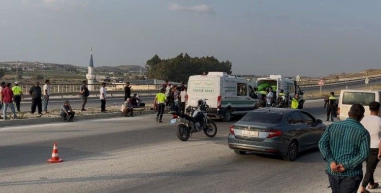 Hatay'da otomobilin çarptığı yaya öldü