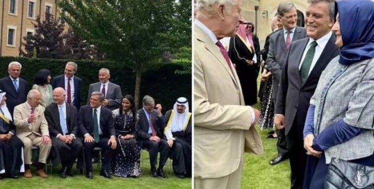 Abdullah Gül, İngiltere Kralı Charles ile bir araya geldi