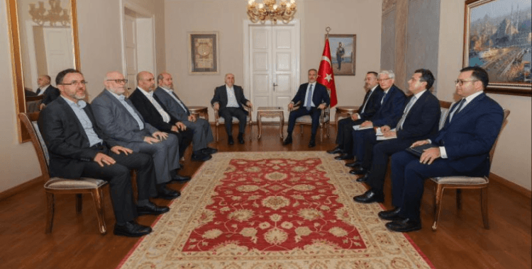 Bakan Fidan, Hamas heyetiyle görüştü