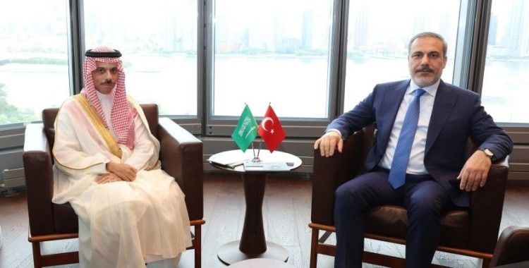 Dışişleri Bakanı Fidan, Suudi mevkidaşıyla görüştü