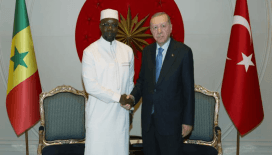 Cumhurbaşkanı Erdoğan, Senegal Başbakanı Sonko'yu kabul etti