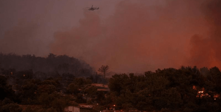 İzmir'deki orman yangını kontrol altına alındı