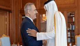 Dışişleri Bakanı Fidan, Katar Emiri Şeyh Temim tarafından kabul edildi