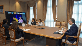 Cevdet Yılmaz Gönüllüler Koalisyonu Liderler Toplantısı'na katıldı