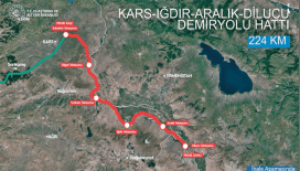 Kars-Iğdır-Aralık-Dilucu Demir Yolu Hattı'nın temeli 22 Ağustos'ta atılacak