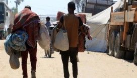 Gazze'nin kuzeyindeki Filistinliler, soykırımcı İsrail'in saldırıları altında bir kez daha göçe zorlanıyor