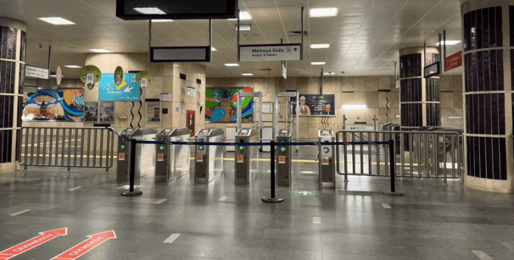 İstanbullular dikkat: Şişhane Metro İstasyonu kapatıldı