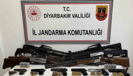 Diyarbakır'da ruhsatsız silah operasyonu