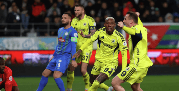 Fenerbahçe deplasmanda Ç. Rizespor'u 5-2 mağlup etti