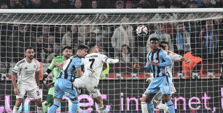 Maçta kazanan olmadı: Trabzonspor ile Beşiktaş berabere kaldı