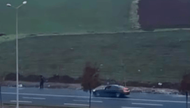 Drift atan sürücüye 46 bin lira ceza kesildi, ehliyetine 2 ay el konuldu