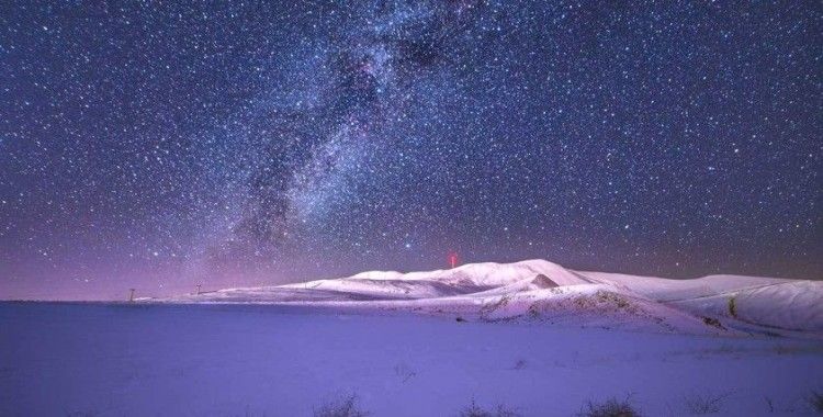 Bitlis'te, Perseid meteor yağmuru görüntülendi